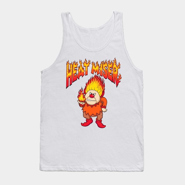 Heat Miser Tank Top by littlepdraws